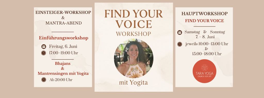 Find you Voice Workshop 6 June 2025